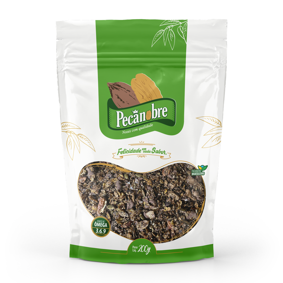 GRANOLA COM CHOCOLATE MEIO AMARGO